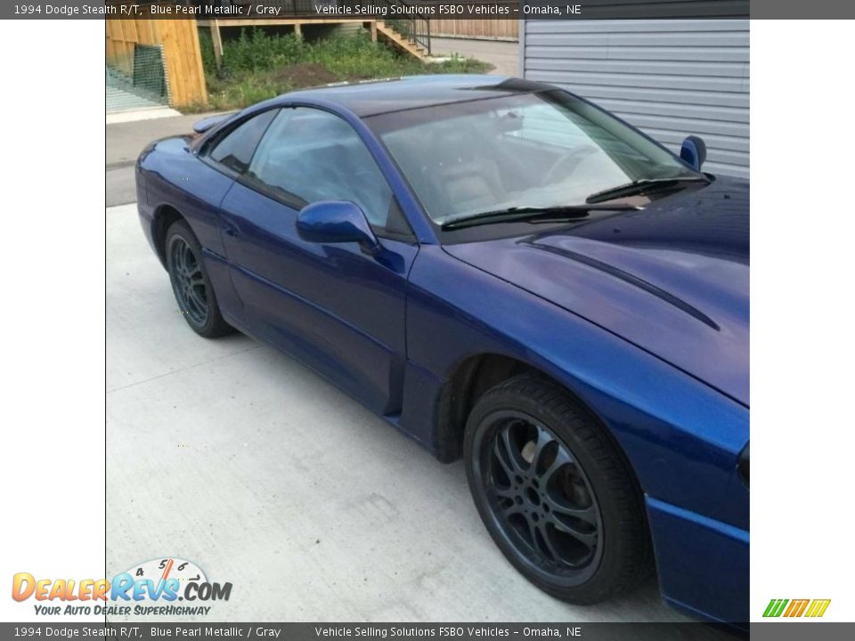 1994 Dodge Stealth R/T Blue Pearl Metallic / Gray Photo #1