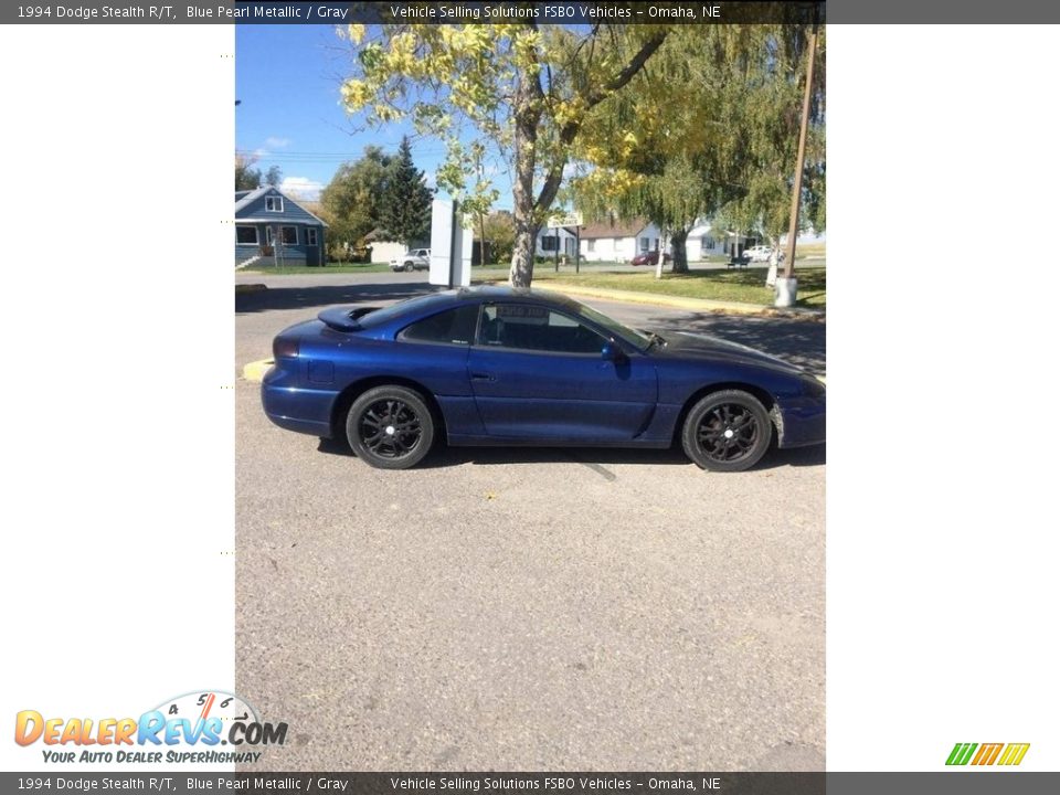 1994 Dodge Stealth R/T Blue Pearl Metallic / Gray Photo #4