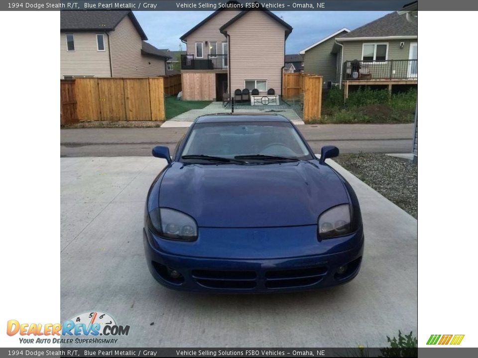 1994 Dodge Stealth R/T Blue Pearl Metallic / Gray Photo #5