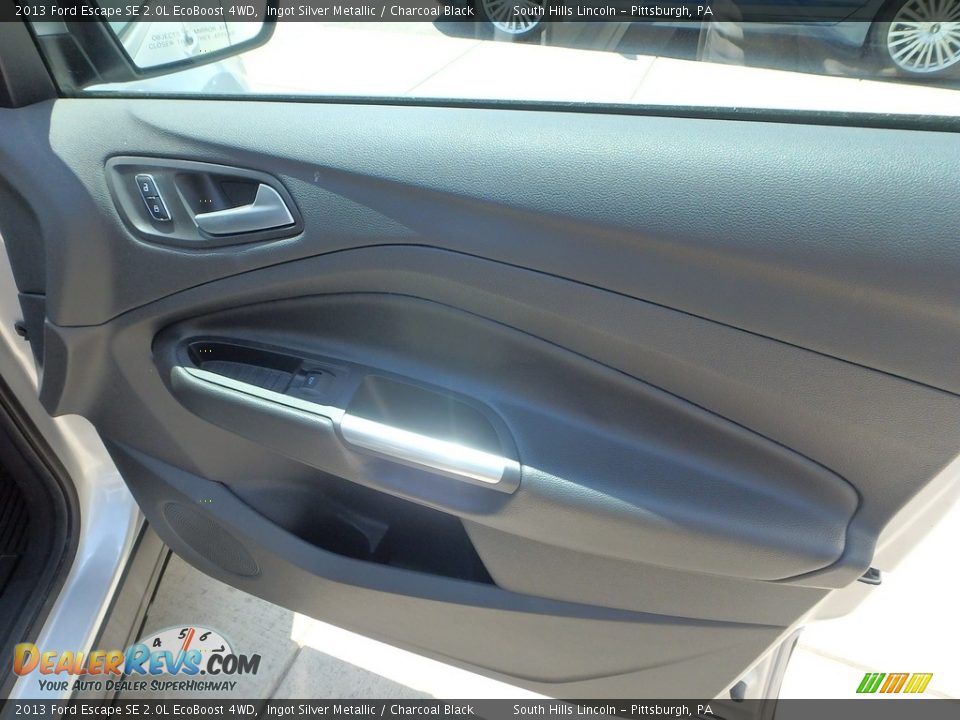 2013 Ford Escape SE 2.0L EcoBoost 4WD Ingot Silver Metallic / Charcoal Black Photo #13
