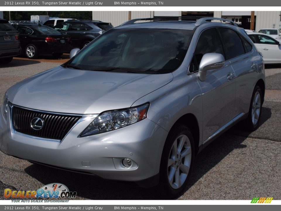 2012 Lexus RX 350 Tungsten Silver Metallic / Light Gray Photo #1