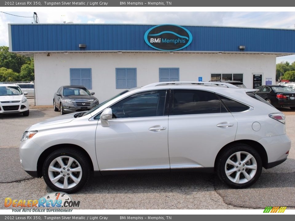 2012 Lexus RX 350 Tungsten Silver Metallic / Light Gray Photo #2