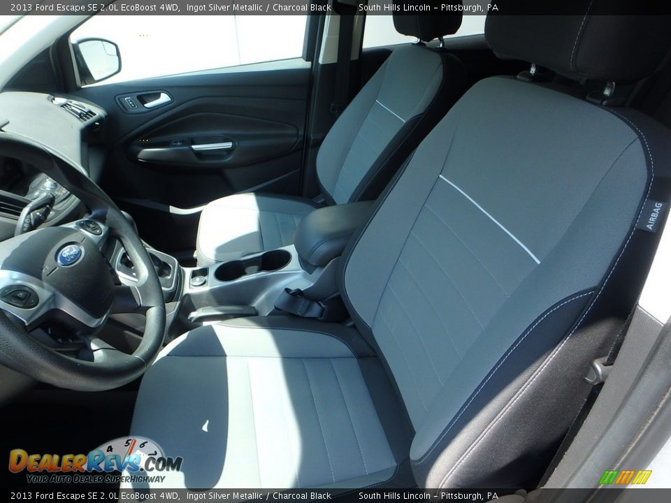 2013 Ford Escape SE 2.0L EcoBoost 4WD Ingot Silver Metallic / Charcoal Black Photo #16