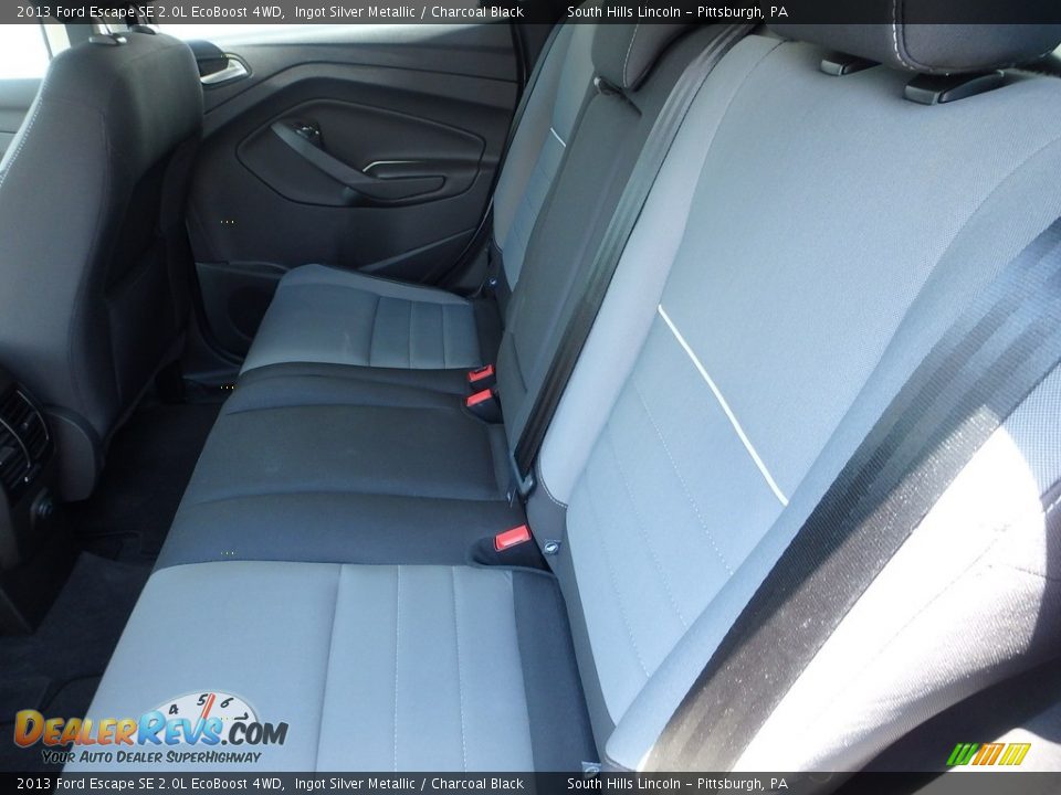 2013 Ford Escape SE 2.0L EcoBoost 4WD Ingot Silver Metallic / Charcoal Black Photo #17