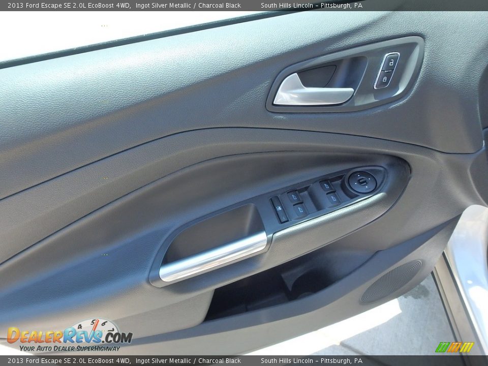 2013 Ford Escape SE 2.0L EcoBoost 4WD Ingot Silver Metallic / Charcoal Black Photo #20