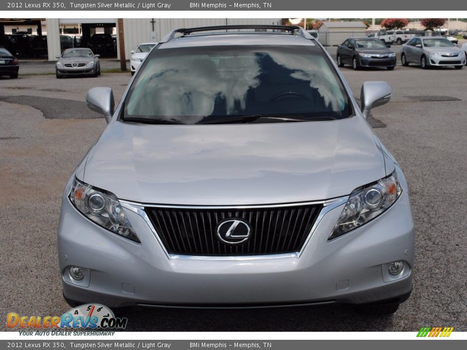 2012 Lexus RX 350 Tungsten Silver Metallic / Light Gray Photo #8