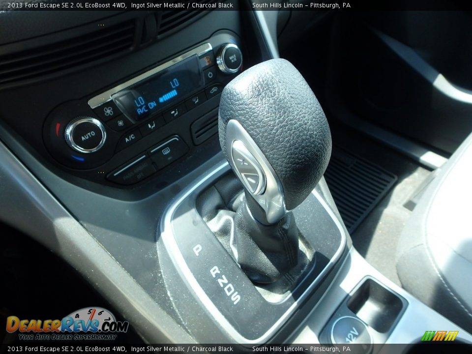 2013 Ford Escape SE 2.0L EcoBoost 4WD Ingot Silver Metallic / Charcoal Black Photo #21