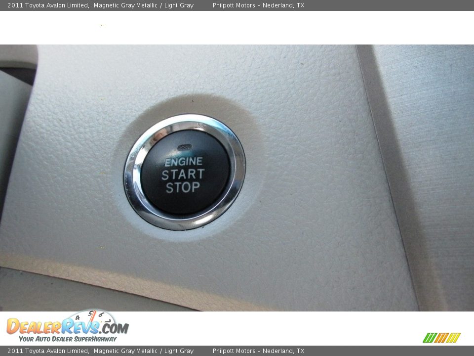 2011 Toyota Avalon Limited Magnetic Gray Metallic / Light Gray Photo #36