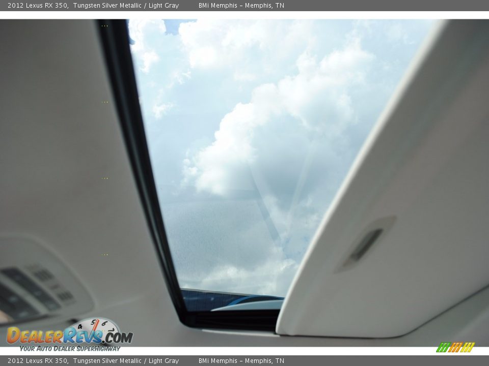 2012 Lexus RX 350 Tungsten Silver Metallic / Light Gray Photo #19