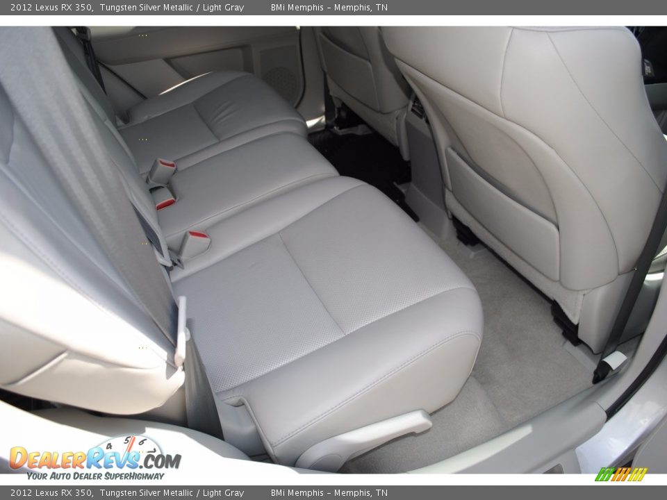 2012 Lexus RX 350 Tungsten Silver Metallic / Light Gray Photo #23