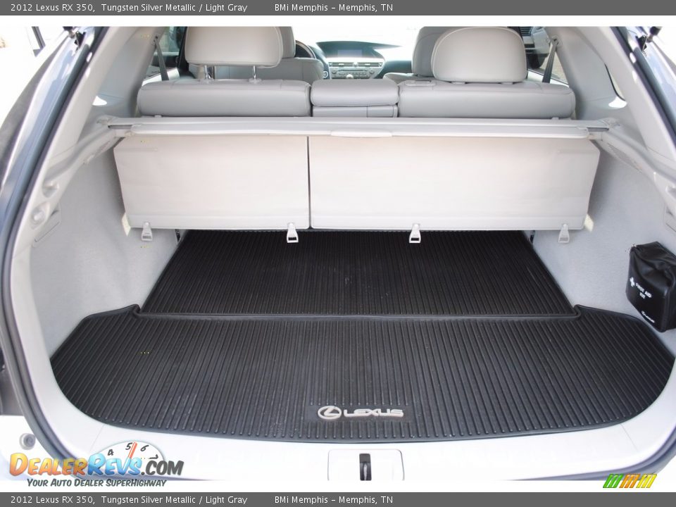 2012 Lexus RX 350 Tungsten Silver Metallic / Light Gray Photo #28