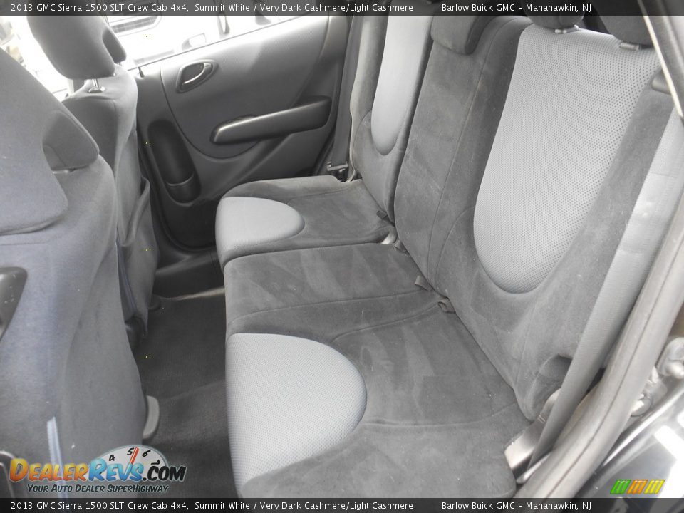 2013 GMC Sierra 1500 SLT Crew Cab 4x4 Summit White / Very Dark Cashmere/Light Cashmere Photo #9