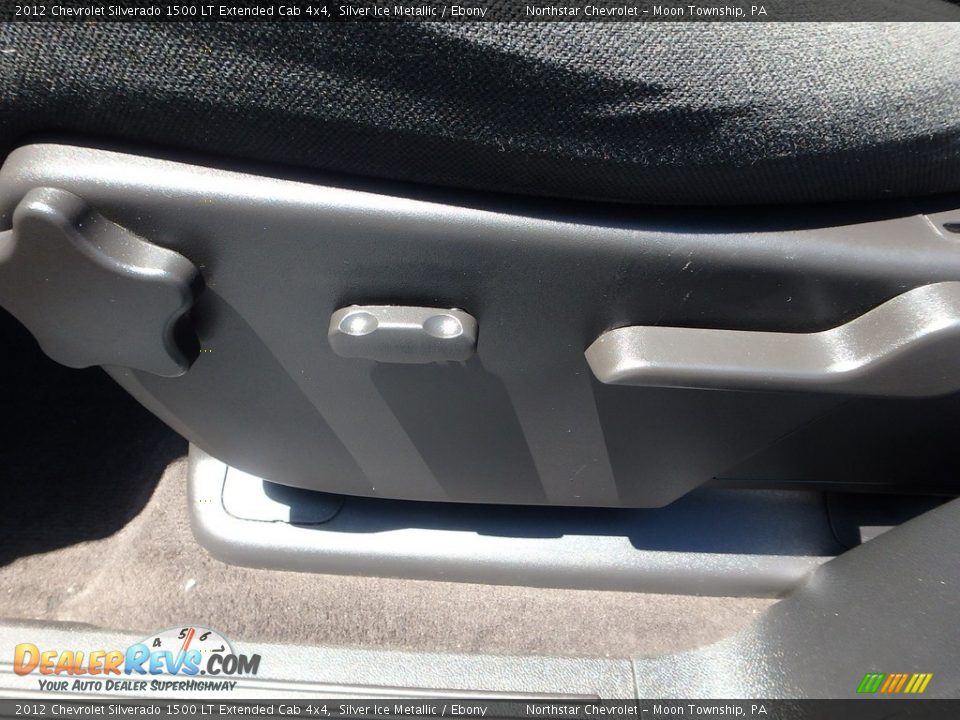 2012 Chevrolet Silverado 1500 LT Extended Cab 4x4 Silver Ice Metallic / Ebony Photo #24