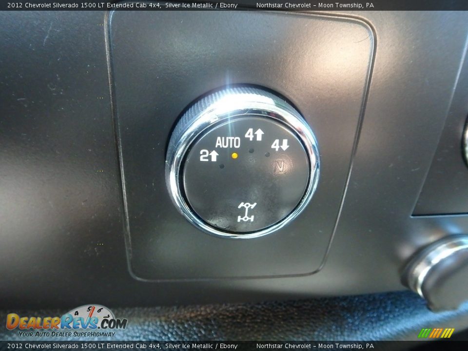 2012 Chevrolet Silverado 1500 LT Extended Cab 4x4 Silver Ice Metallic / Ebony Photo #25