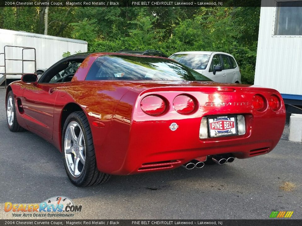 2004 Chevrolet Corvette Coupe Magnetic Red Metallic / Black Photo #5