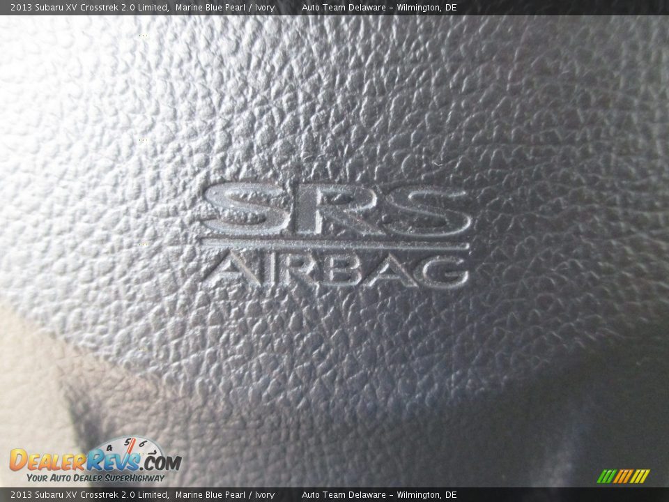 2013 Subaru XV Crosstrek 2.0 Limited Marine Blue Pearl / Ivory Photo #33