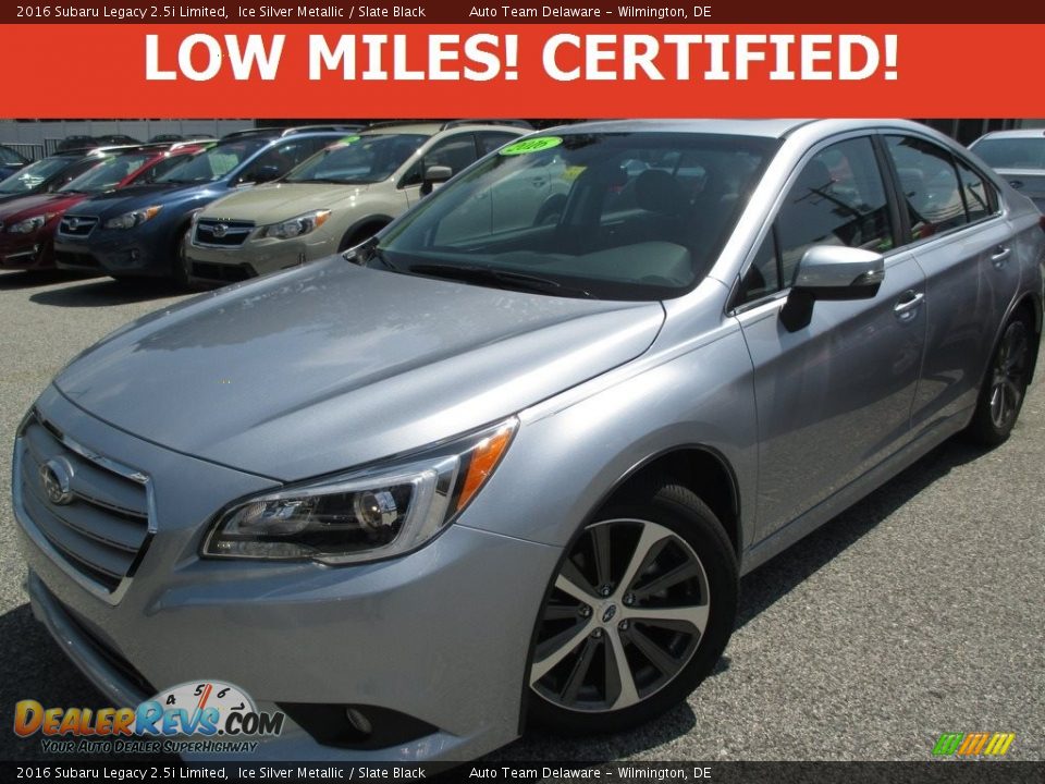 2016 Subaru Legacy 2.5i Limited Ice Silver Metallic / Slate Black Photo #1