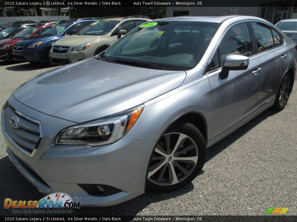 2016 Subaru Legacy 2.5i Limited Ice Silver Metallic / Slate Black Photo #2