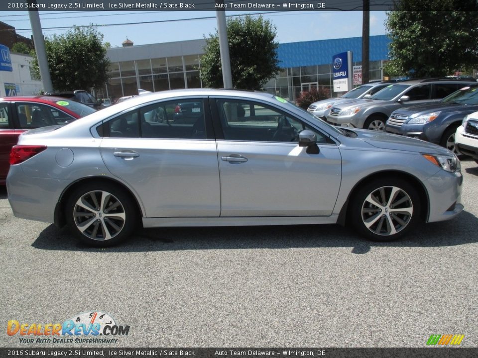2016 Subaru Legacy 2.5i Limited Ice Silver Metallic / Slate Black Photo #7