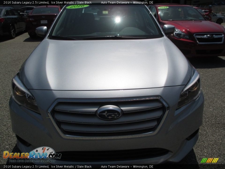 2016 Subaru Legacy 2.5i Limited Ice Silver Metallic / Slate Black Photo #9