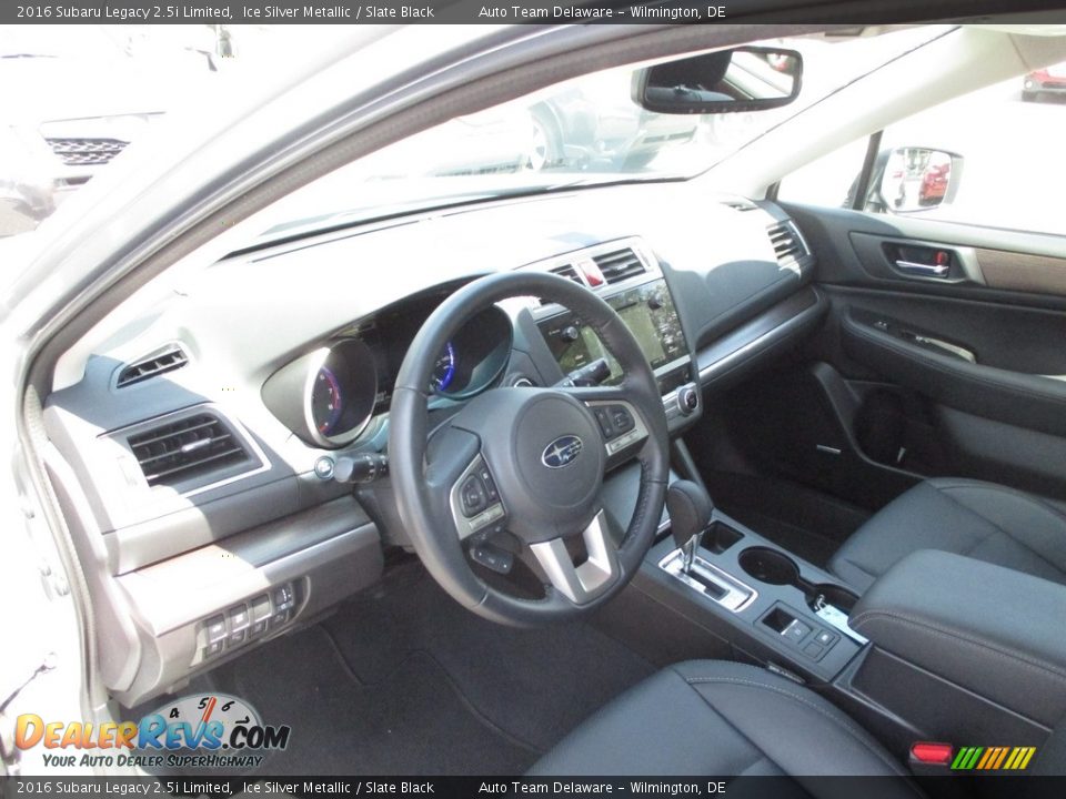 2016 Subaru Legacy 2.5i Limited Ice Silver Metallic / Slate Black Photo #11