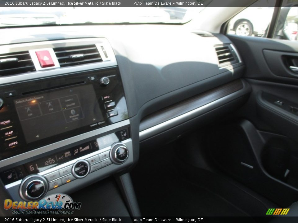 2016 Subaru Legacy 2.5i Limited Ice Silver Metallic / Slate Black Photo #13