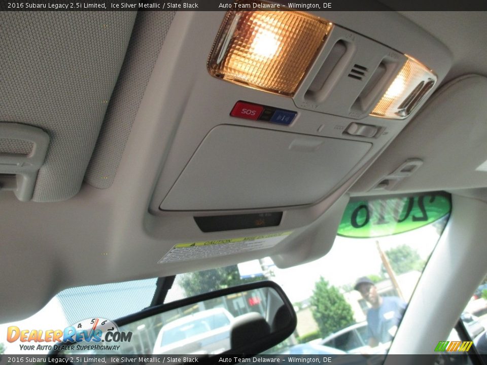 2016 Subaru Legacy 2.5i Limited Ice Silver Metallic / Slate Black Photo #16