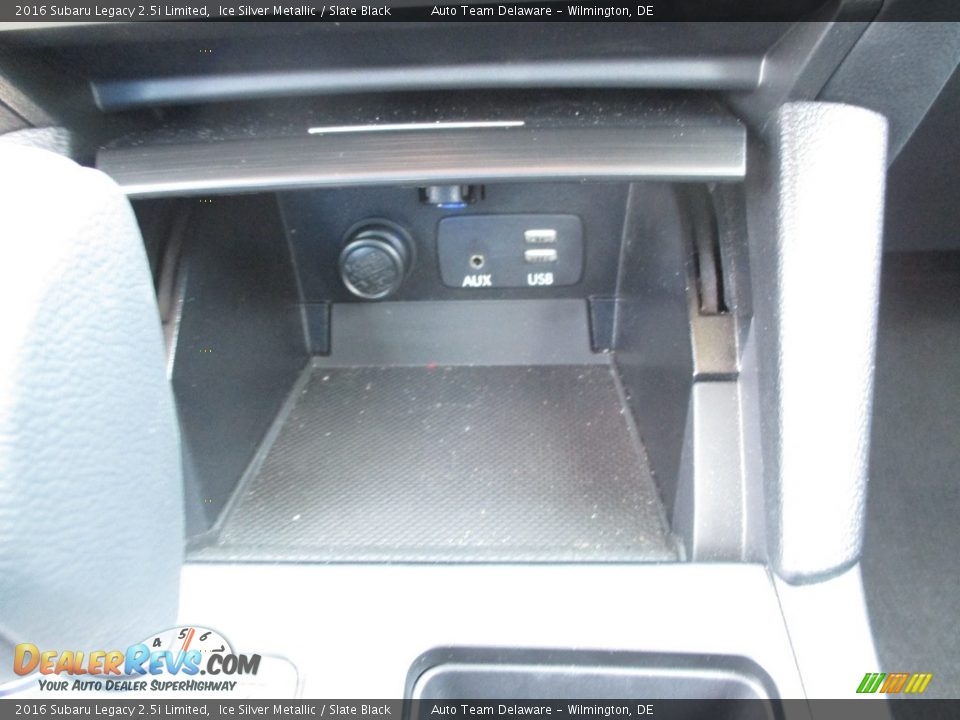 2016 Subaru Legacy 2.5i Limited Ice Silver Metallic / Slate Black Photo #19
