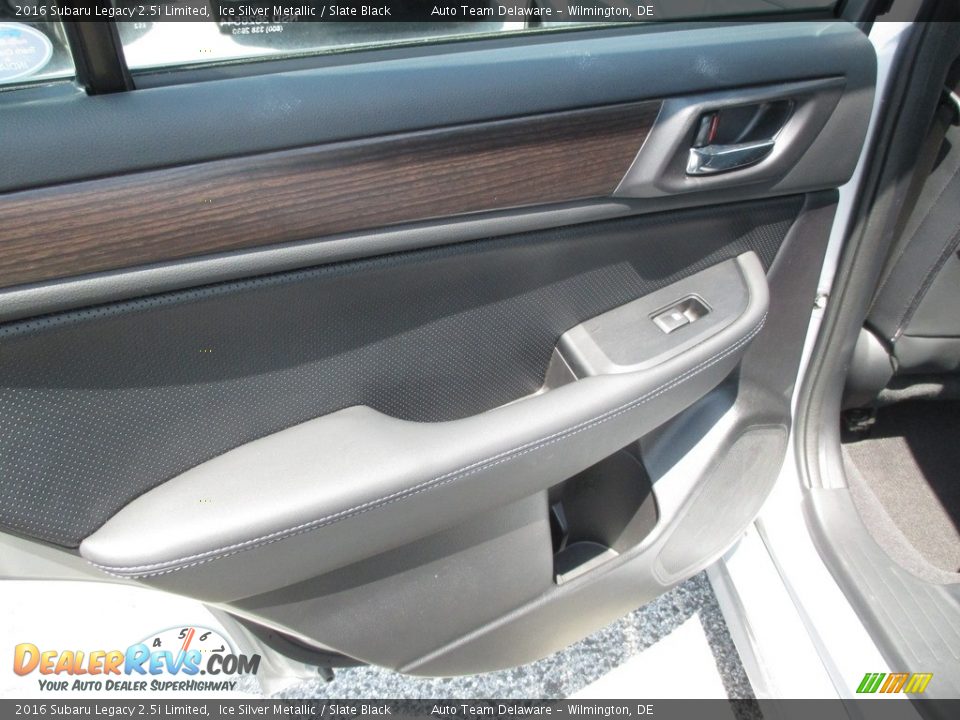 2016 Subaru Legacy 2.5i Limited Ice Silver Metallic / Slate Black Photo #20