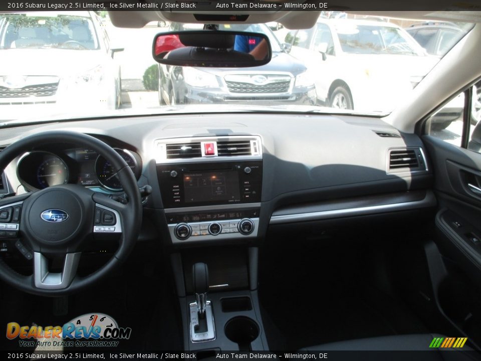 2016 Subaru Legacy 2.5i Limited Ice Silver Metallic / Slate Black Photo #23