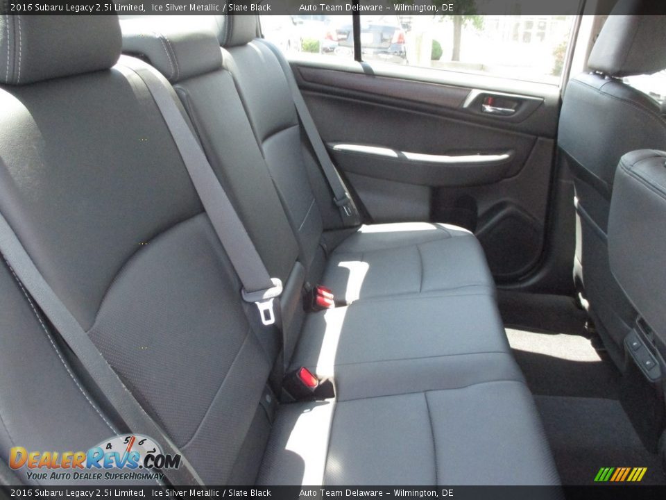 2016 Subaru Legacy 2.5i Limited Ice Silver Metallic / Slate Black Photo #24