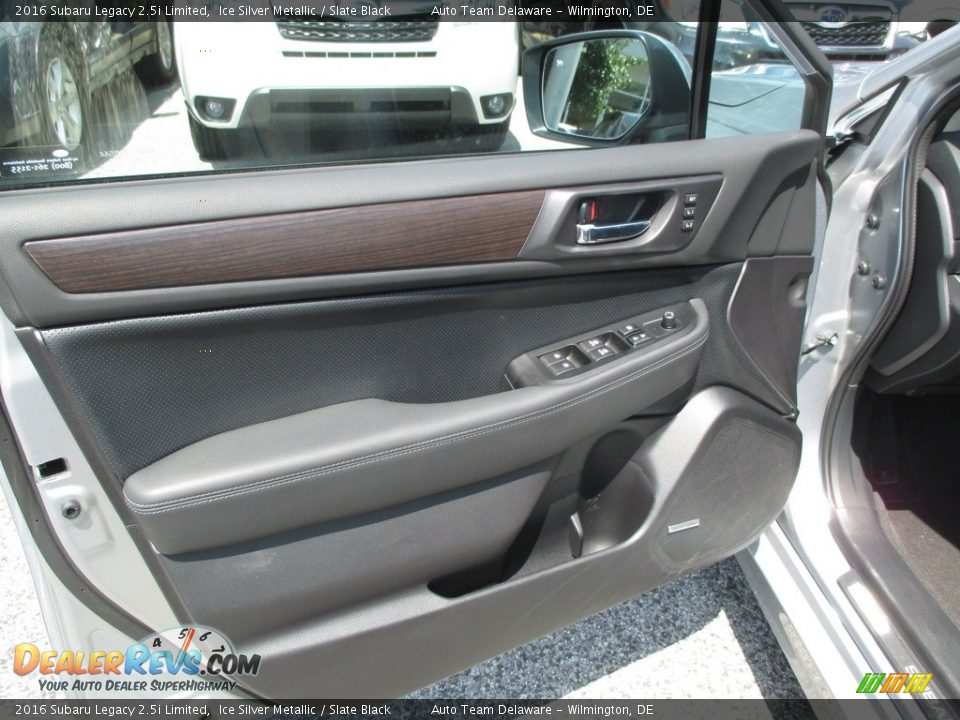 2016 Subaru Legacy 2.5i Limited Ice Silver Metallic / Slate Black Photo #28