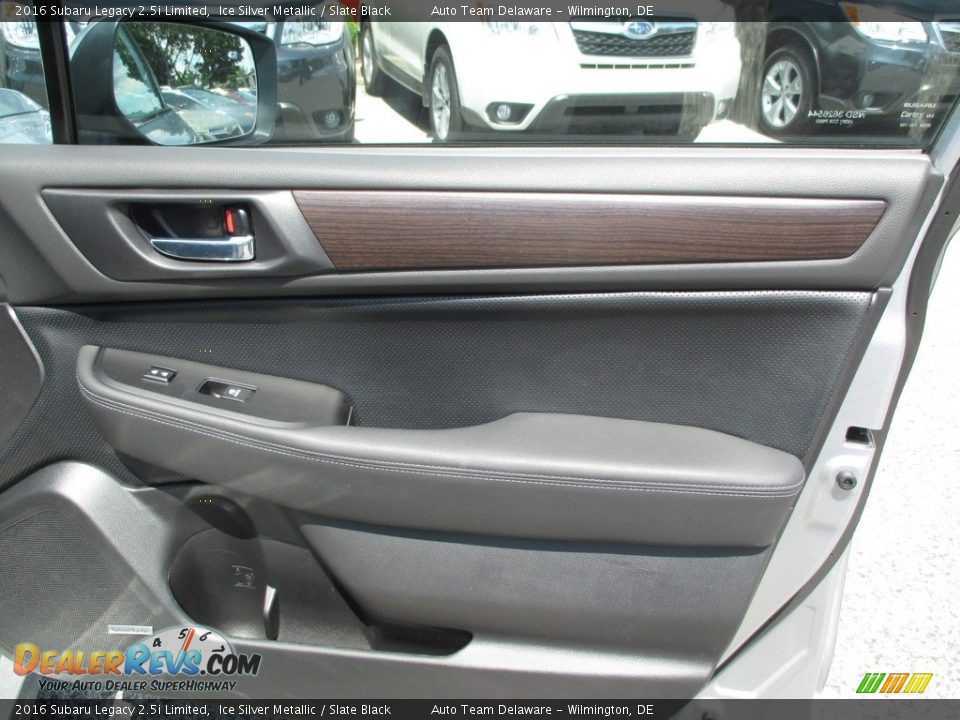 2016 Subaru Legacy 2.5i Limited Ice Silver Metallic / Slate Black Photo #30