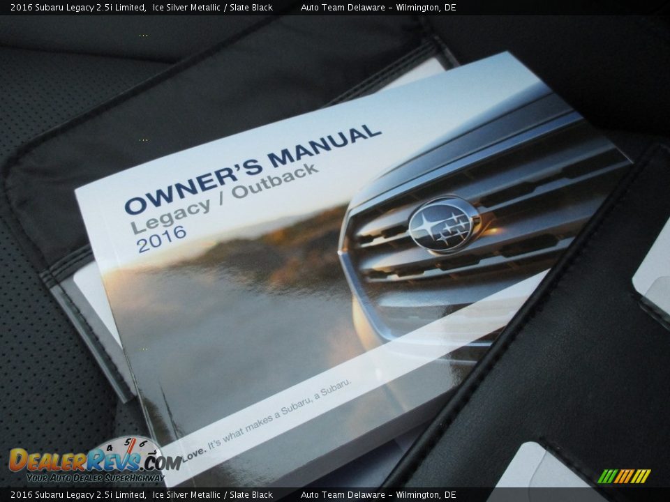 2016 Subaru Legacy 2.5i Limited Ice Silver Metallic / Slate Black Photo #32