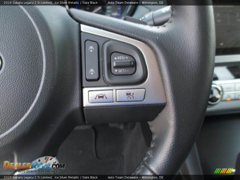 2016 Subaru Legacy 2.5i Limited Ice Silver Metallic / Slate Black Photo #34