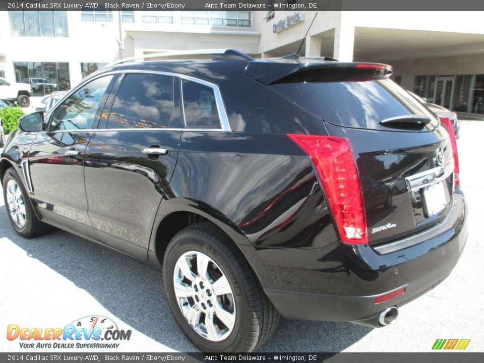 2014 Cadillac SRX Luxury AWD Black Raven / Ebony/Ebony Photo #4