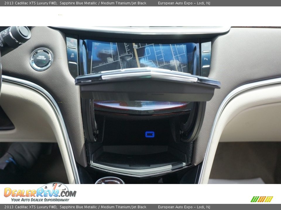 2013 Cadillac XTS Luxury FWD Sapphire Blue Metallic / Medium Titanium/Jet Black Photo #29