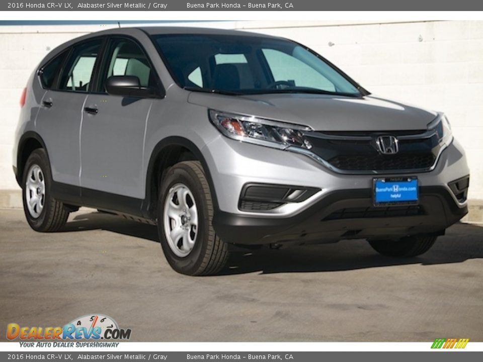 2016 Honda CR-V LX Alabaster Silver Metallic / Gray Photo #1