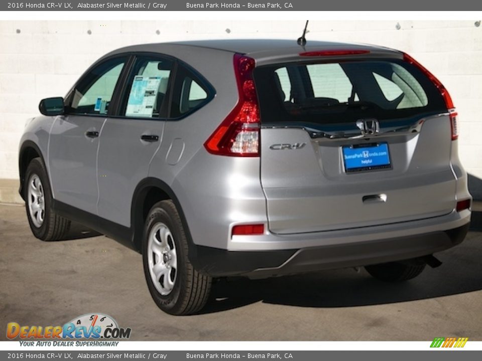 2016 Honda CR-V LX Alabaster Silver Metallic / Gray Photo #2