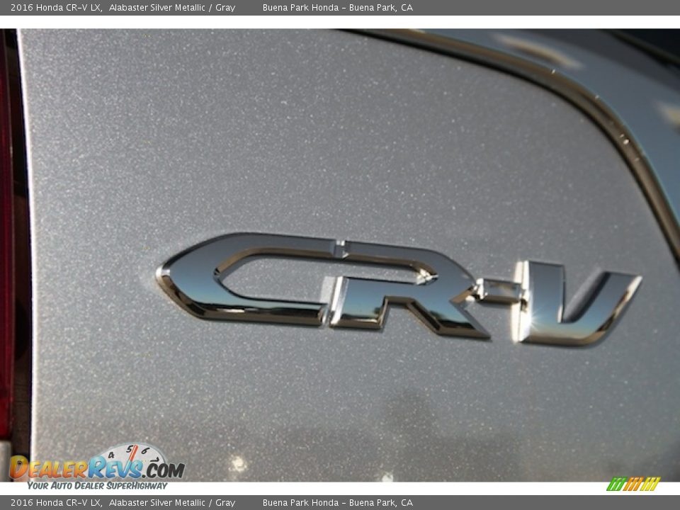 2016 Honda CR-V LX Alabaster Silver Metallic / Gray Photo #3