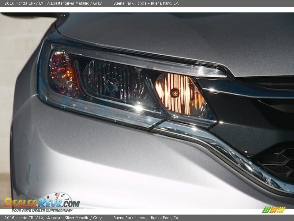 2016 Honda CR-V LX Alabaster Silver Metallic / Gray Photo #4