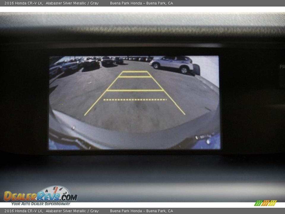 2016 Honda CR-V LX Alabaster Silver Metallic / Gray Photo #6