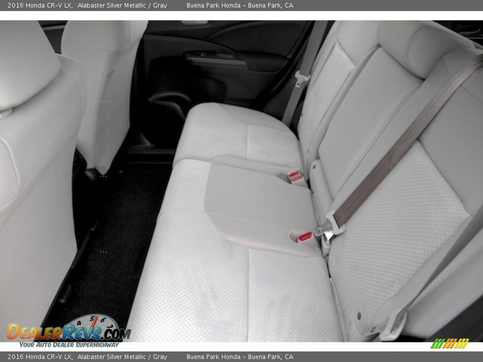 2016 Honda CR-V LX Alabaster Silver Metallic / Gray Photo #11