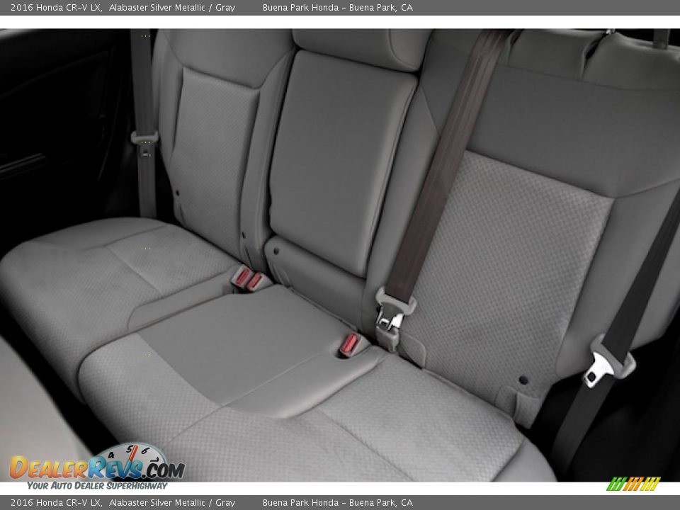 2016 Honda CR-V LX Alabaster Silver Metallic / Gray Photo #13