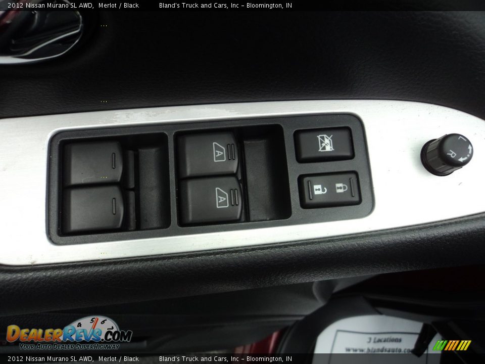 2012 Nissan Murano SL AWD Merlot / Black Photo #12