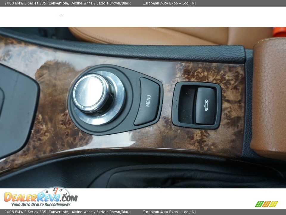 2008 BMW 3 Series 335i Convertible Alpine White / Saddle Brown/Black Photo #21