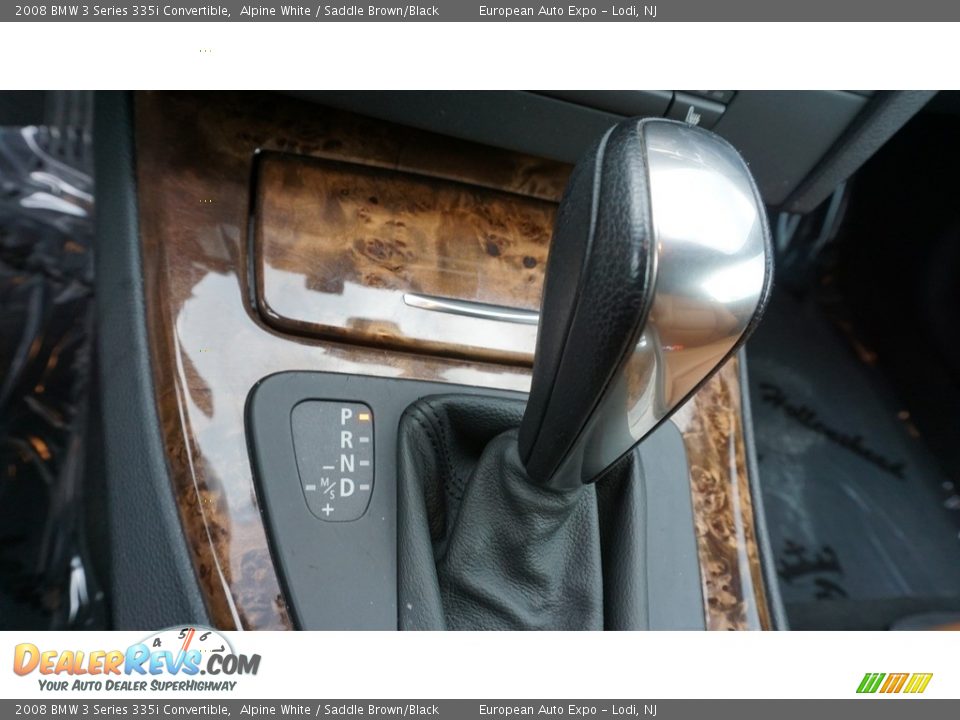 2008 BMW 3 Series 335i Convertible Alpine White / Saddle Brown/Black Photo #22