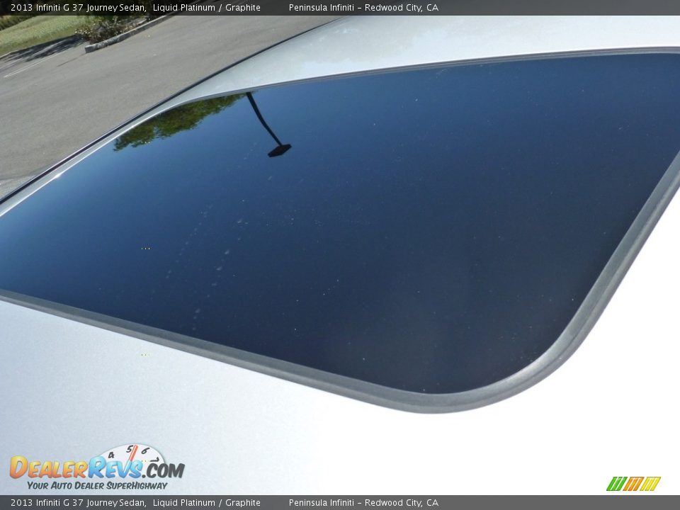2013 Infiniti G 37 Journey Sedan Liquid Platinum / Graphite Photo #15