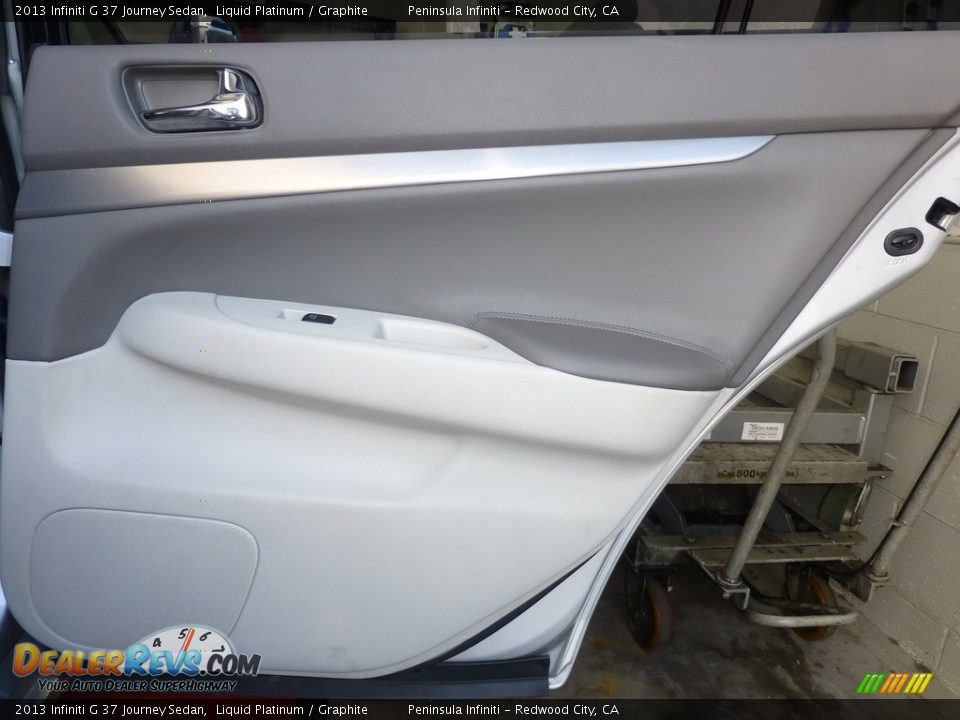 2013 Infiniti G 37 Journey Sedan Liquid Platinum / Graphite Photo #19