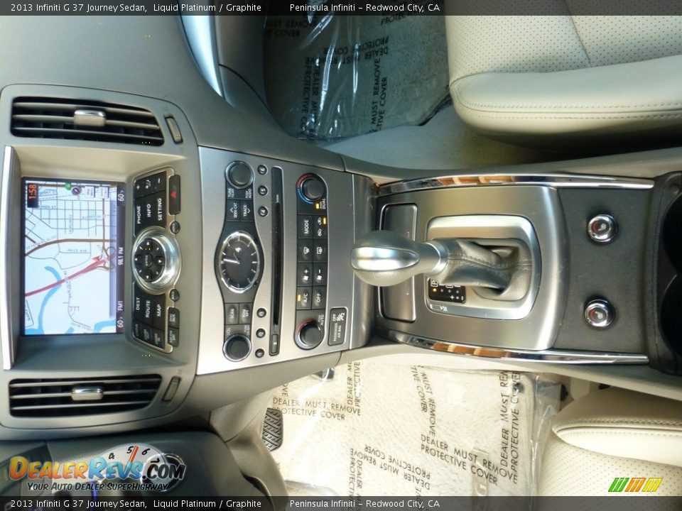 2013 Infiniti G 37 Journey Sedan Liquid Platinum / Graphite Photo #27